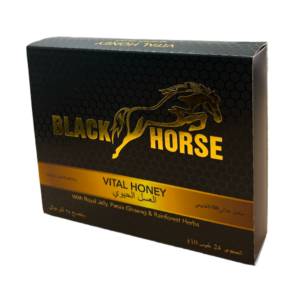 Boite de Miel Aphrodisiaque Black Horse.